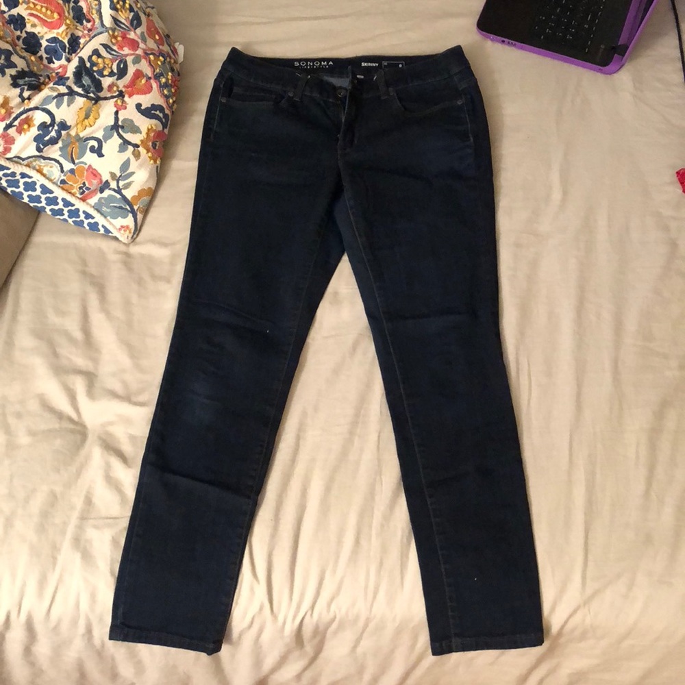 Dark wash jeans